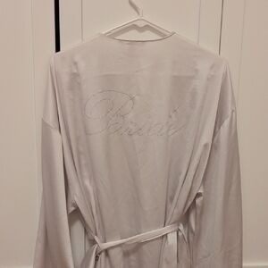 Victoria's Secret White Bridal Robe